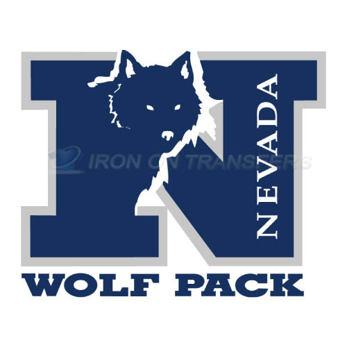 Nevada Wolf Pack Iron-on Stickers (Heat Transfers)NO.5401